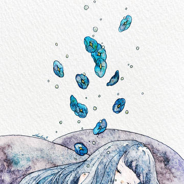 起きているとかなしいから 長く眠る日が増える