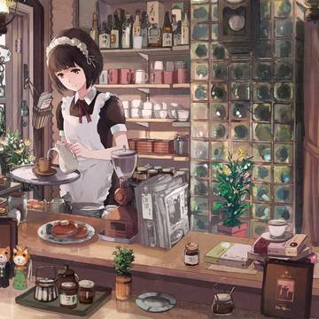 純喫茶「一服堂」の四季