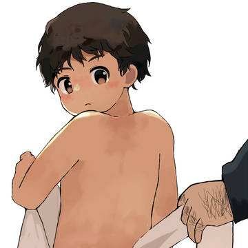 ふんどし締め込み準備