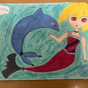 オリキャラ　人魚ver.