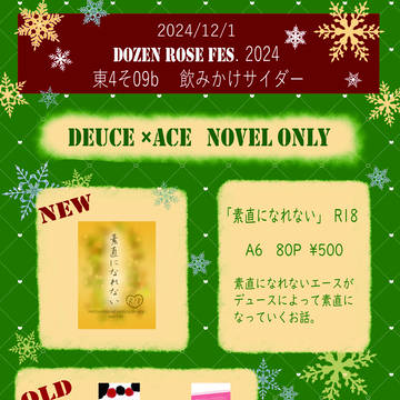 2024/12/1　最強の切り札DRF2024　お品書き
