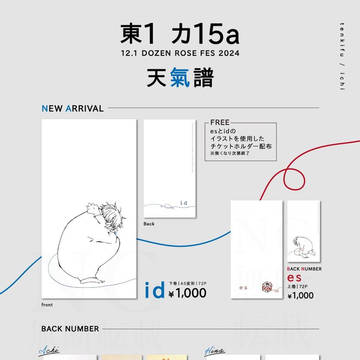 12/1 DR お品書きなど