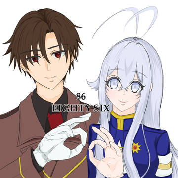 エイティシックスらくがき