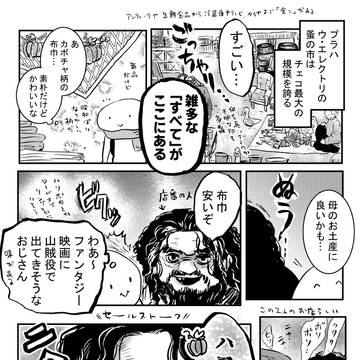 チェコの蚤の市のはなし
