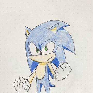 Sonic Sketches Colored