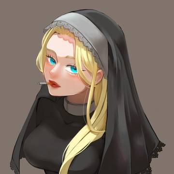 喫煙シスター