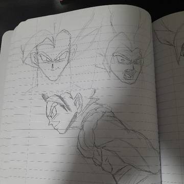 Broly movie fan drawing