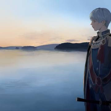 湖畔 朝