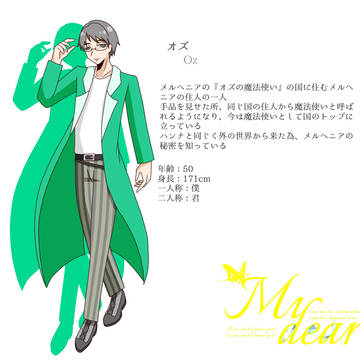 My dear キャラクターシート②