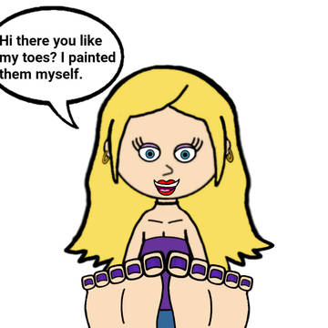 Jasmine's sexy feet