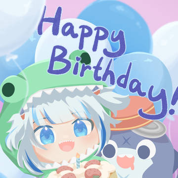 Dino Gura birthday card