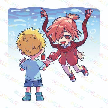 水中アクリルスタンド&キーホルダー