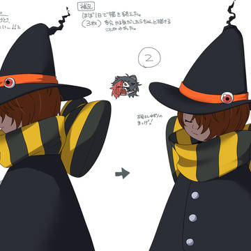 ゲ謎手描き動画　で使用したイラストまとめ　(載せ忘れ２枚だけ)