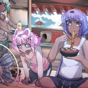 夏のうさぎ