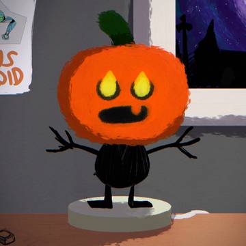 Halloween lamp