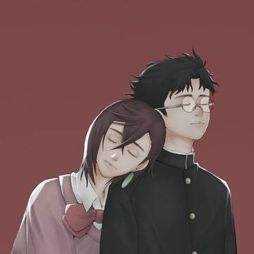 Momo x Okarun