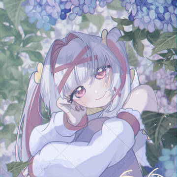 Vtuber白十鳥ことは-イラスト-