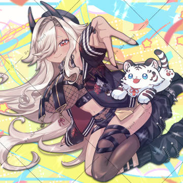 Vtuberここいつの-ファンアート-