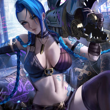Arcane Jinx Fanart