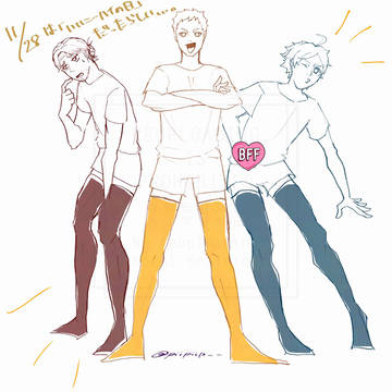 いいニーハイの日!!!!乗り遅れ!!!!!!