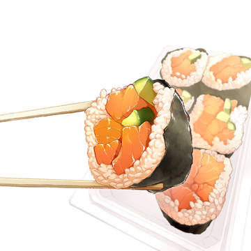 サーモン巻き