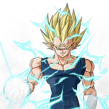 破壊王子ベジータ イラスト