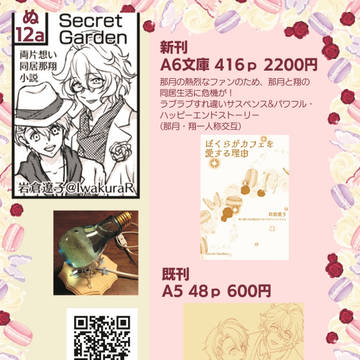 【12/1DRF】お品書き