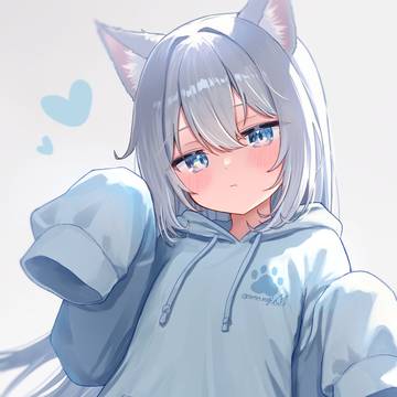 ゆるだぼパーカーツキシロちゃん