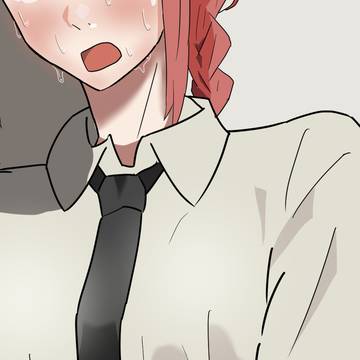 【skeb依頼絵】トイレ前でお漏らしマキマさん
