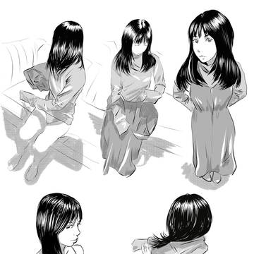 着替え中