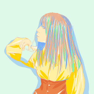 練習中