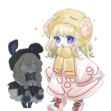 白き森の🐑🐰