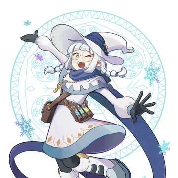 雪の魔女っ子