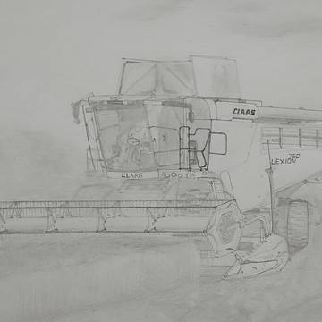 Claas Lexion 750 Harvester