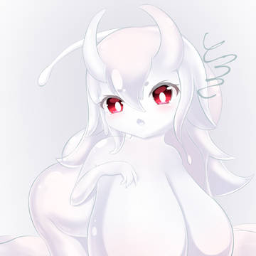 スライム娘わんどろ「白」