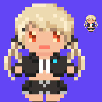 ドット絵 神成きゅぴさん