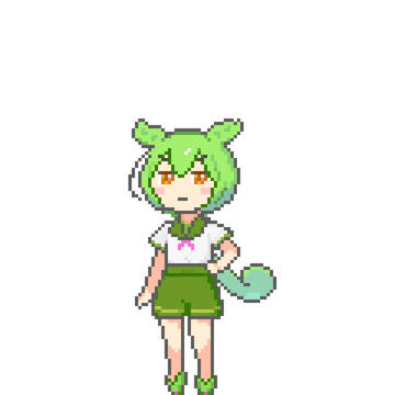 Pixelずんだもん-立ち絵素材預覽