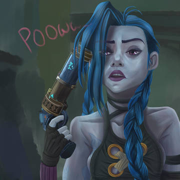 Jinx arcane style practice