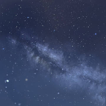 雪が蛍のようで