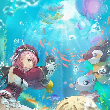 原海アベラントと水中遊泳🐠