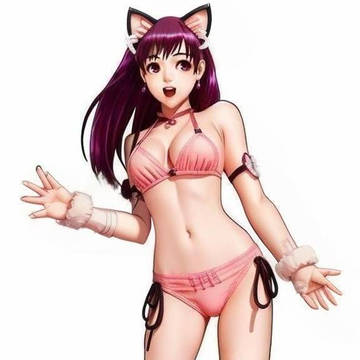猫耳ビキニアテナ❣️
