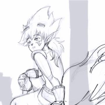 Digimon sketching