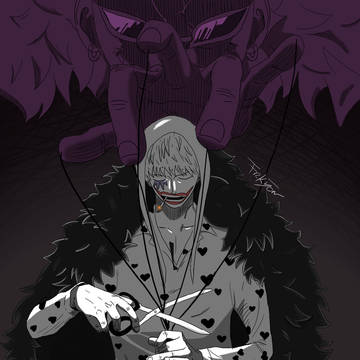 Doflamingo Coracao Trafalgar Law
