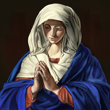 The Virgin in Prayer
