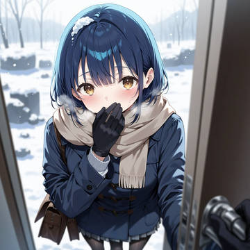 真冬の来訪者