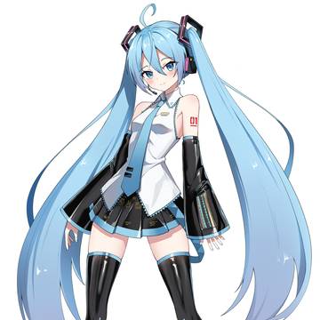Miku default pose