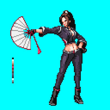 ドット絵「不知火舞」