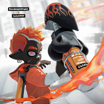 【Splatoon/For lady5T3T】インクパチパチ