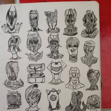 A collection of heads