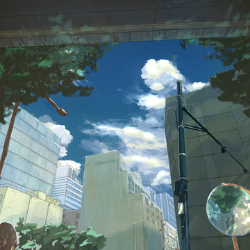 杉本ラララ[あずき] MV main illust